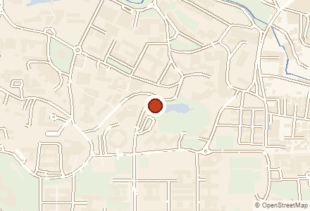 แผนที่ย่านที่จัดงาน มหาวิทยาลัยเชียงใหม่ · Chiang Mai University · Map of the area around มหาวิทยาลัยเชียงใหม่ · Chiang Mai University