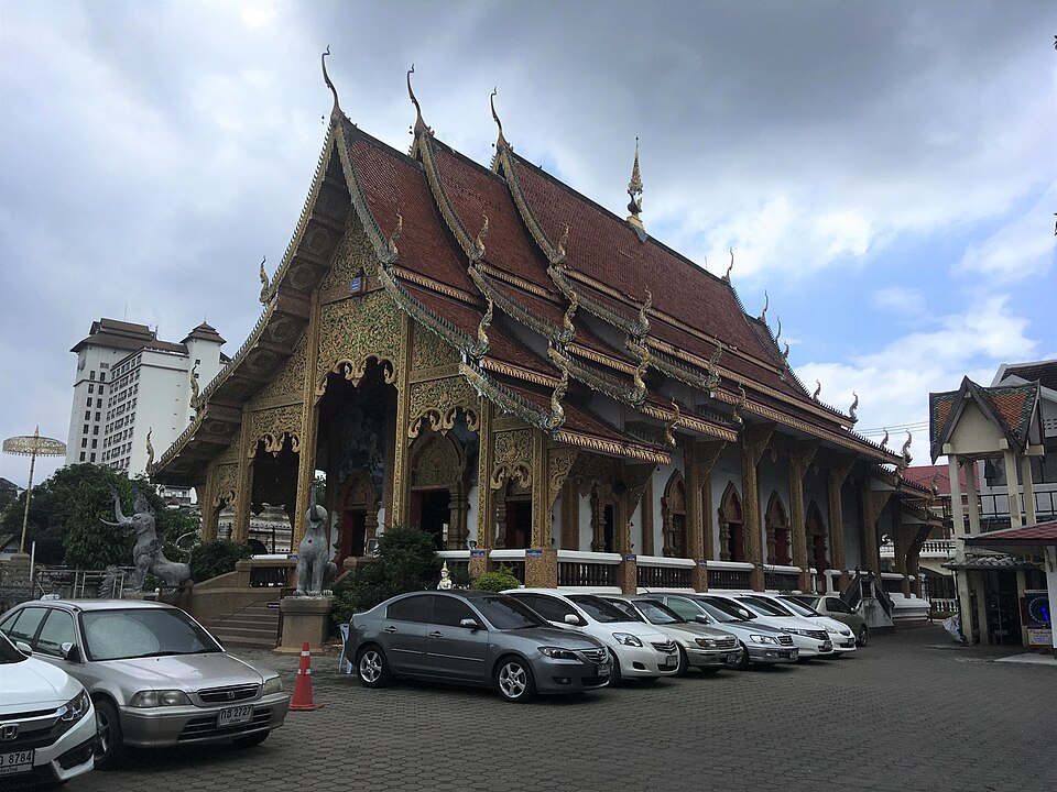 รูปถ่ายของ วัดเชตวัน — วัด-สิ่งศักดิ์สิทธิ์ ในเชียงใหม่ ถ่ายโดย Christophe95 · Photograph of Wat Cheatawan, Wats & Sacred Places in Chiang Mai, by Christophe95