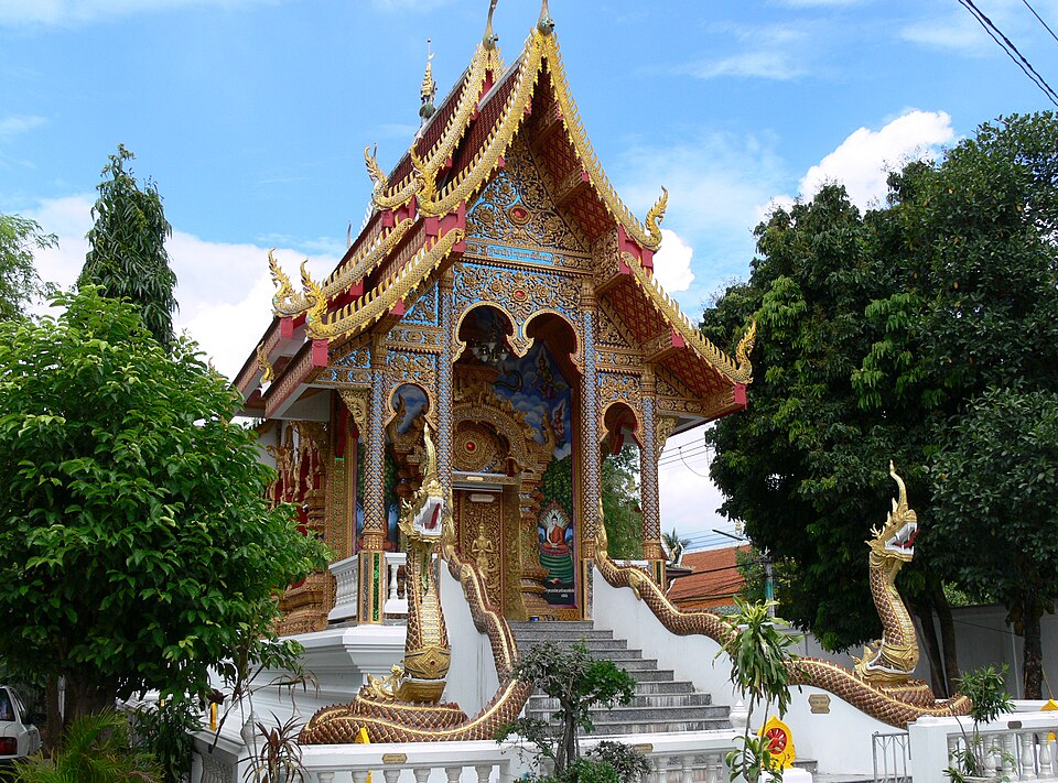 รูปถ่ายของ วัดดับภัย — วัด-สิ่งศักดิ์สิทธิ์ ในเชียงใหม่ ถ่ายโดย FredTC · Photograph of Wat Dubphai, Wats & Sacred Places in Chiang Mai, by FredTC