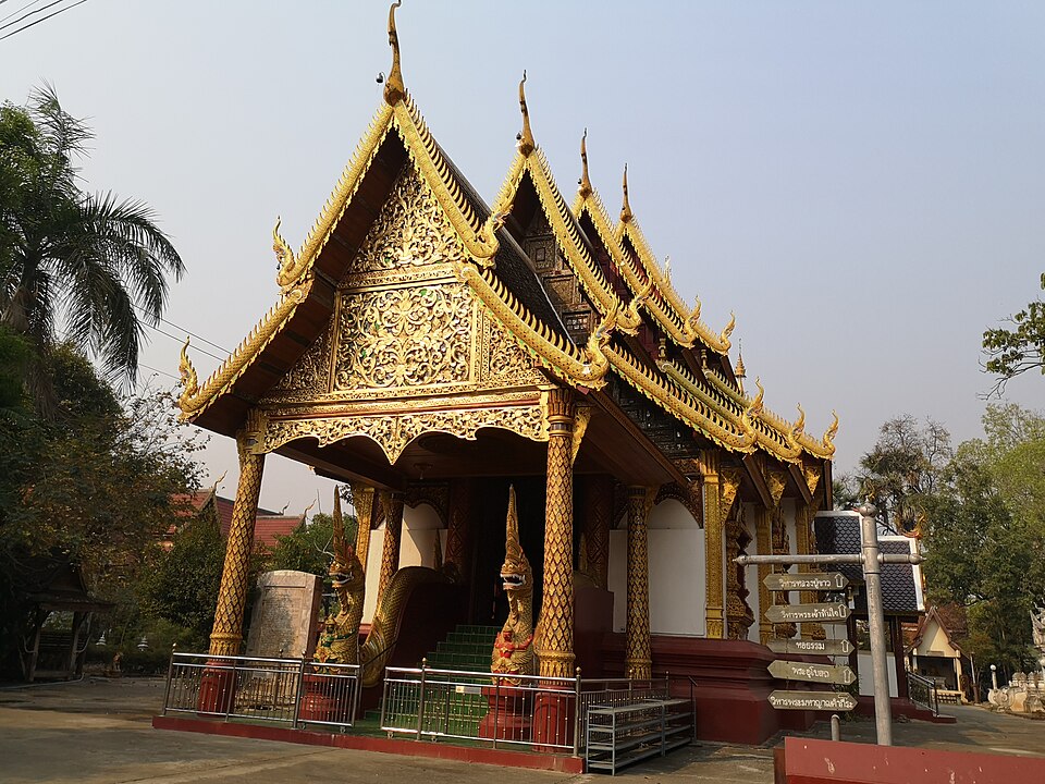 รูปถ่ายของ วัดนันทาราม — วัด-สิ่งศักดิ์สิทธิ์ ในเชียงใหม่ ถ่ายโดย Dharmadana · Photograph of Wat Nantaram, Wats & Sacred Places in Chiang Mai, by Dharmadana