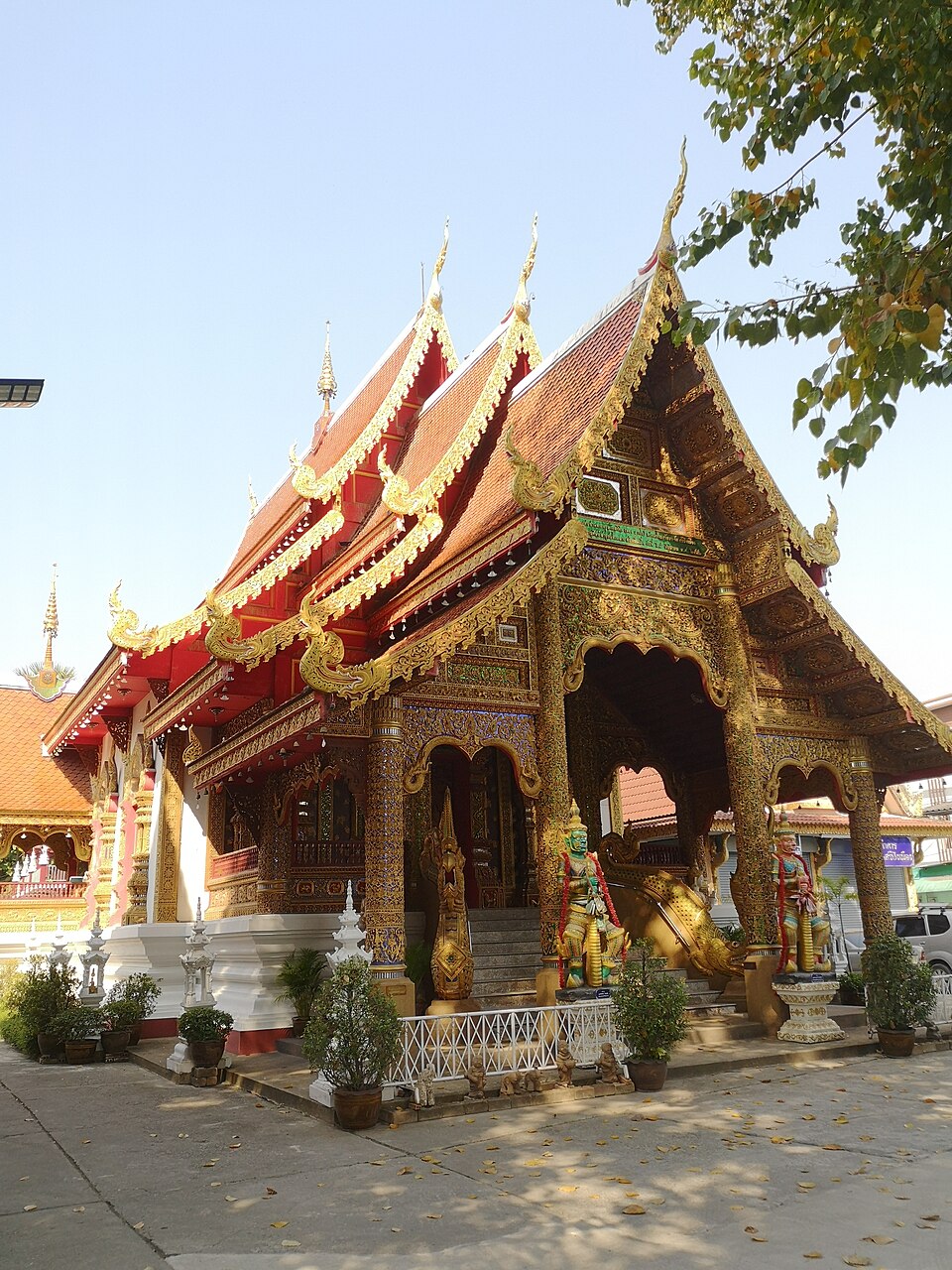 รูปถ่ายของ วัดศรีปิงเมือง — วัด-สิ่งศักดิ์สิทธิ์ ในเชียงใหม่ ถ่ายโดย Dharmadana · Photograph of Wat Si Ping Mueang, Wats & Sacred Places in Chiang Mai, by Dharmadana