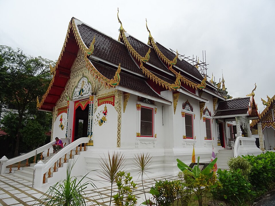 รูปถ่ายของ วัดพระเจ้าเม็งราย — วัด-สิ่งศักดิ์สิทธิ์ ในเชียงใหม่ ถ่ายโดย Christophe95 · Photograph of Wat Phra Chao Meng Rai, Wats & Sacred Places in Chiang Mai, by Christophe95