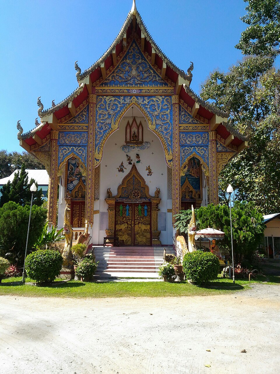 รูปถ่ายของ วัดสว่างบรรเทิง — วัด-สิ่งศักดิ์สิทธิ์ ในเชียงใหม่ ถ่ายโดย FredTC · Photograph of Wat Sawang Ban Thoeng, Wats & Sacred Places in Chiang Mai, by FredTC