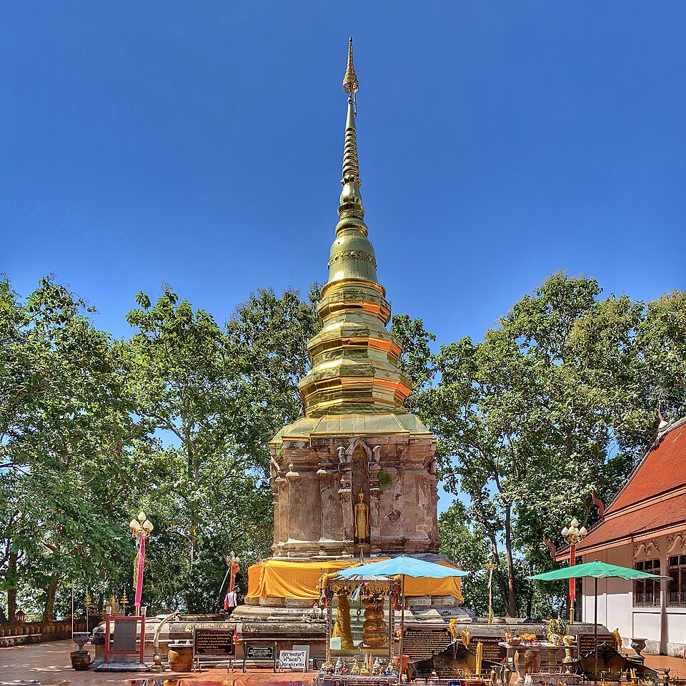 รูปถ่ายของ วัดพระธาตุจอมกิตติ — วัด-สิ่งศักดิ์สิทธิ์ ในเชียงราย ถ่ายโดย Chainwit. · Photograph of Wat Phra That Chom Kitti, Wats & Sacred Places in Chiang Rai, by Chainwit.