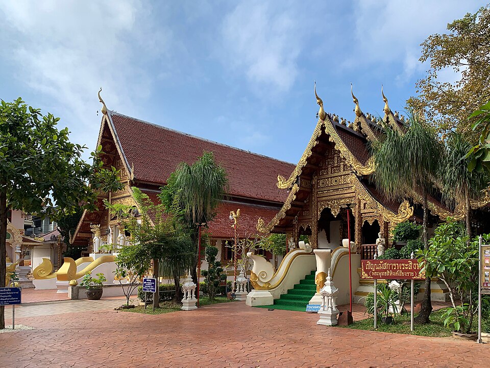 รูปถ่ายของ วัดพระสิงห์ — วัด-สิ่งศักดิ์สิทธิ์ ในเชียงราย ถ่ายโดย Chainwit. · Photograph of Wat Phra Sing, Wats & Sacred Places in Chiang Rai, by Chainwit.